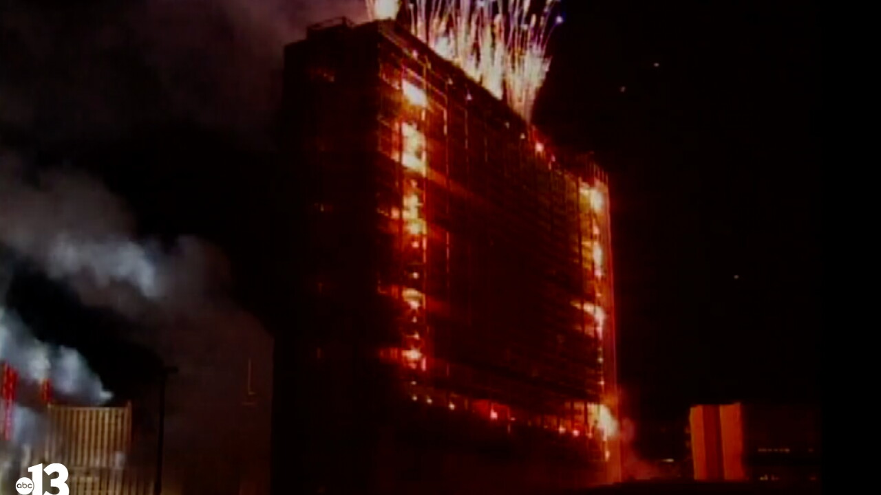 Stardust implosion: March 13, 2007