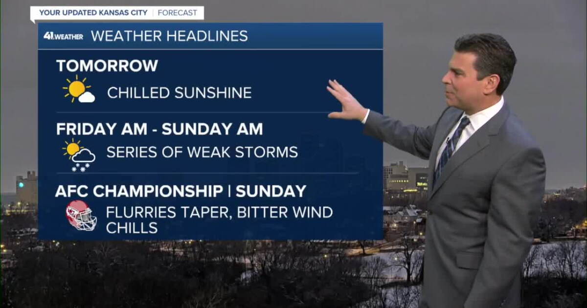 How Cold Tomorrow Melted snow refreezes tonight. Cold tomorrow but sunnier.