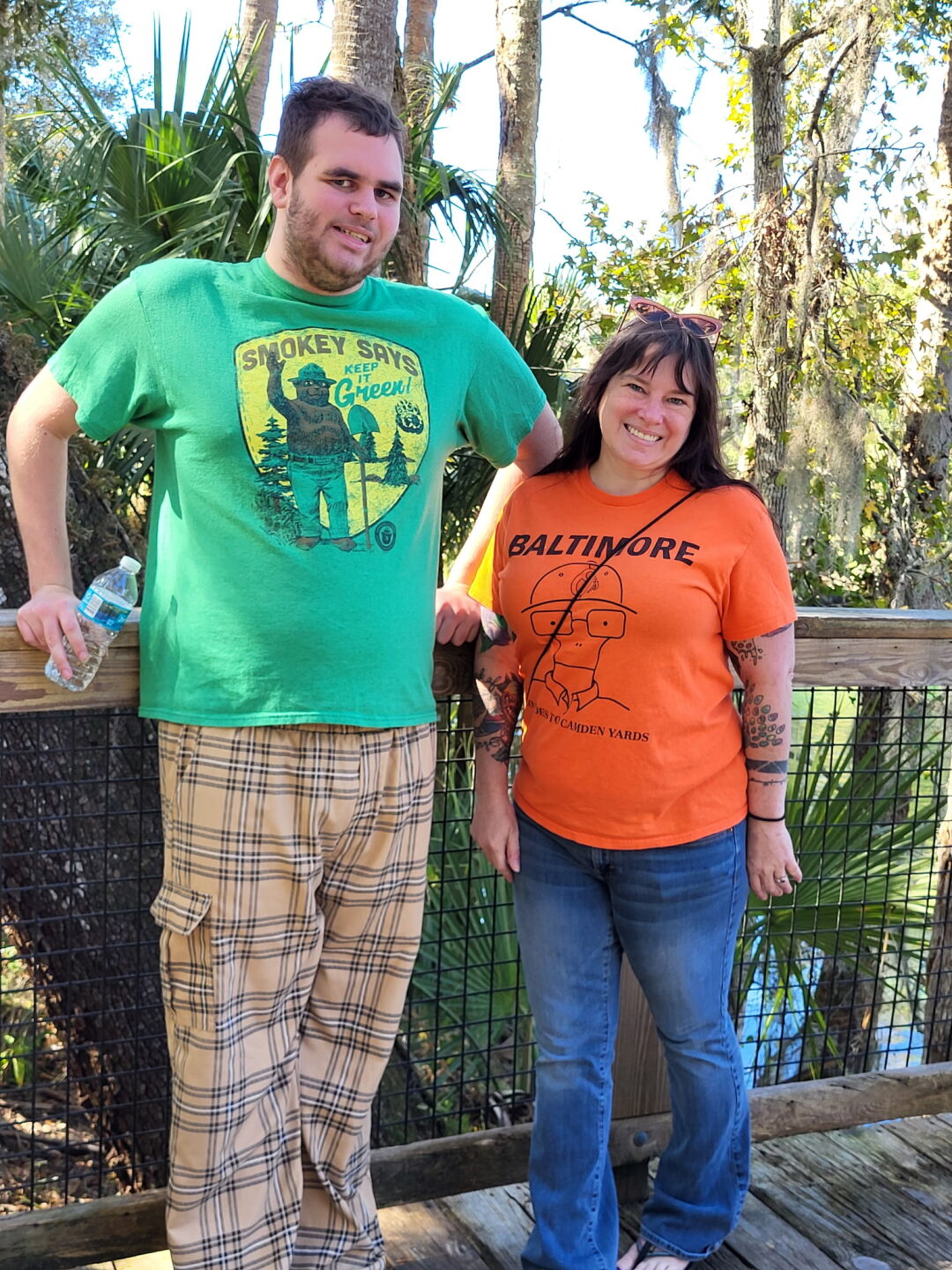 Shannon Nickey and her son