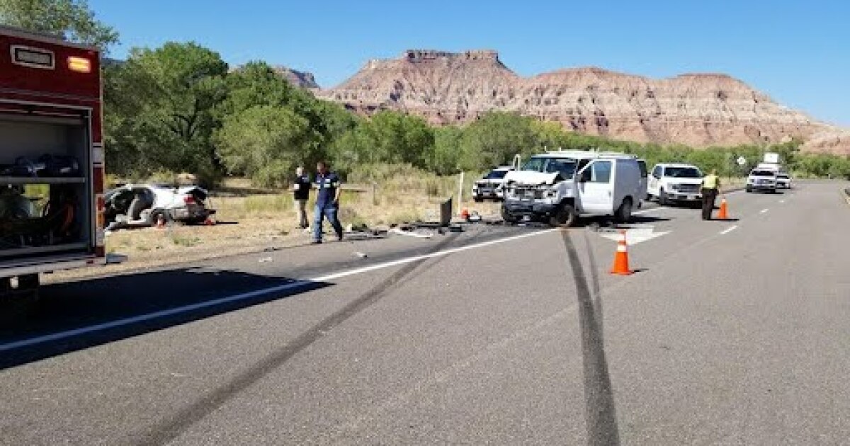 Two killed in crash near Zion National Park
