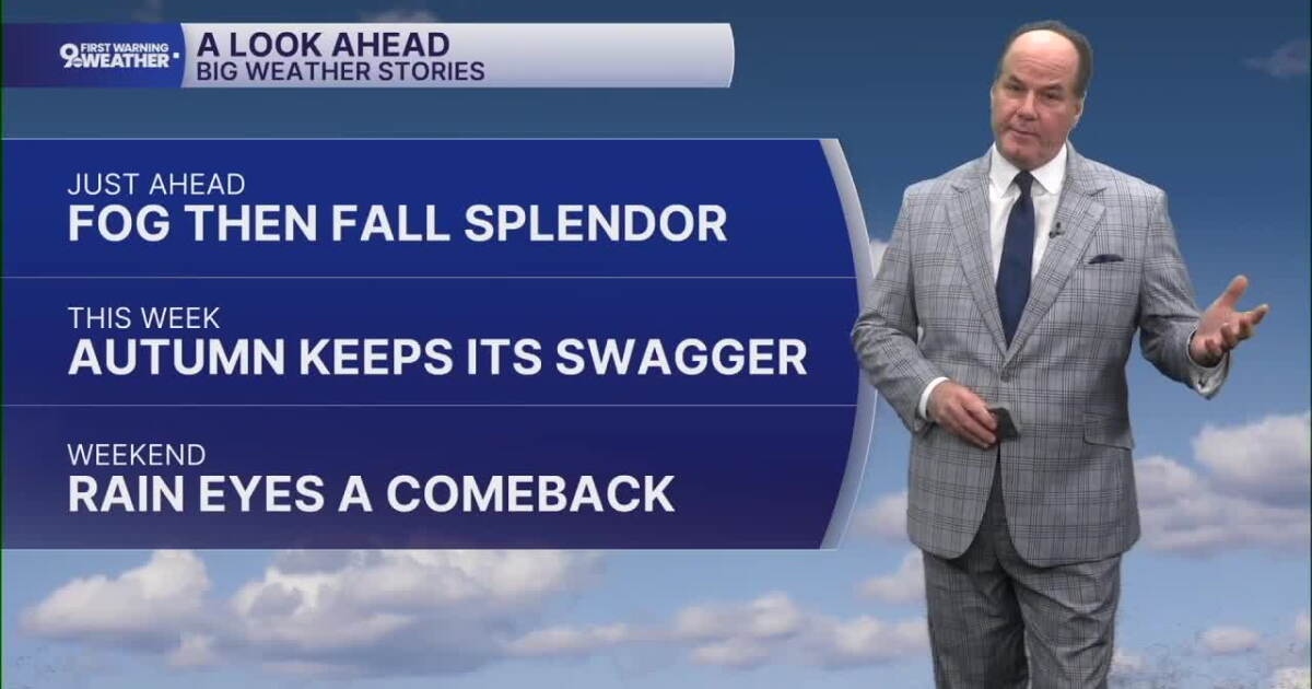 Stip Search Pattern Chief Meteorologist Steve Raleigh says the weather pattern breaks this week