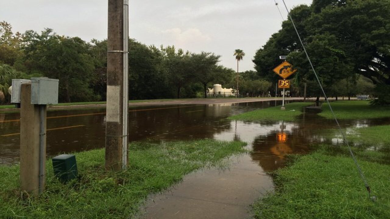 PHOTOS | Tropical system causing flooding