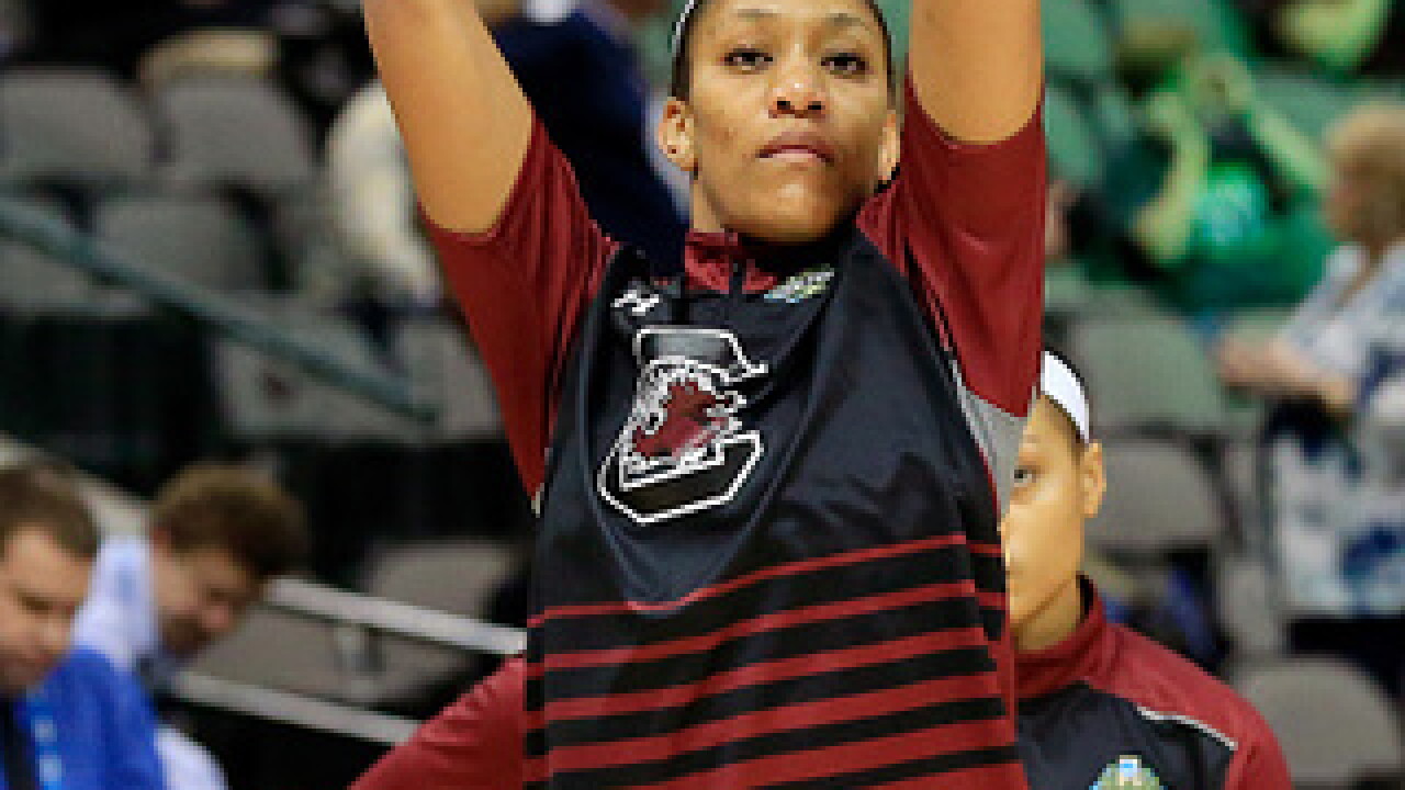 A'ja Wilson top pick of WNBA draft by Vegas Aces
