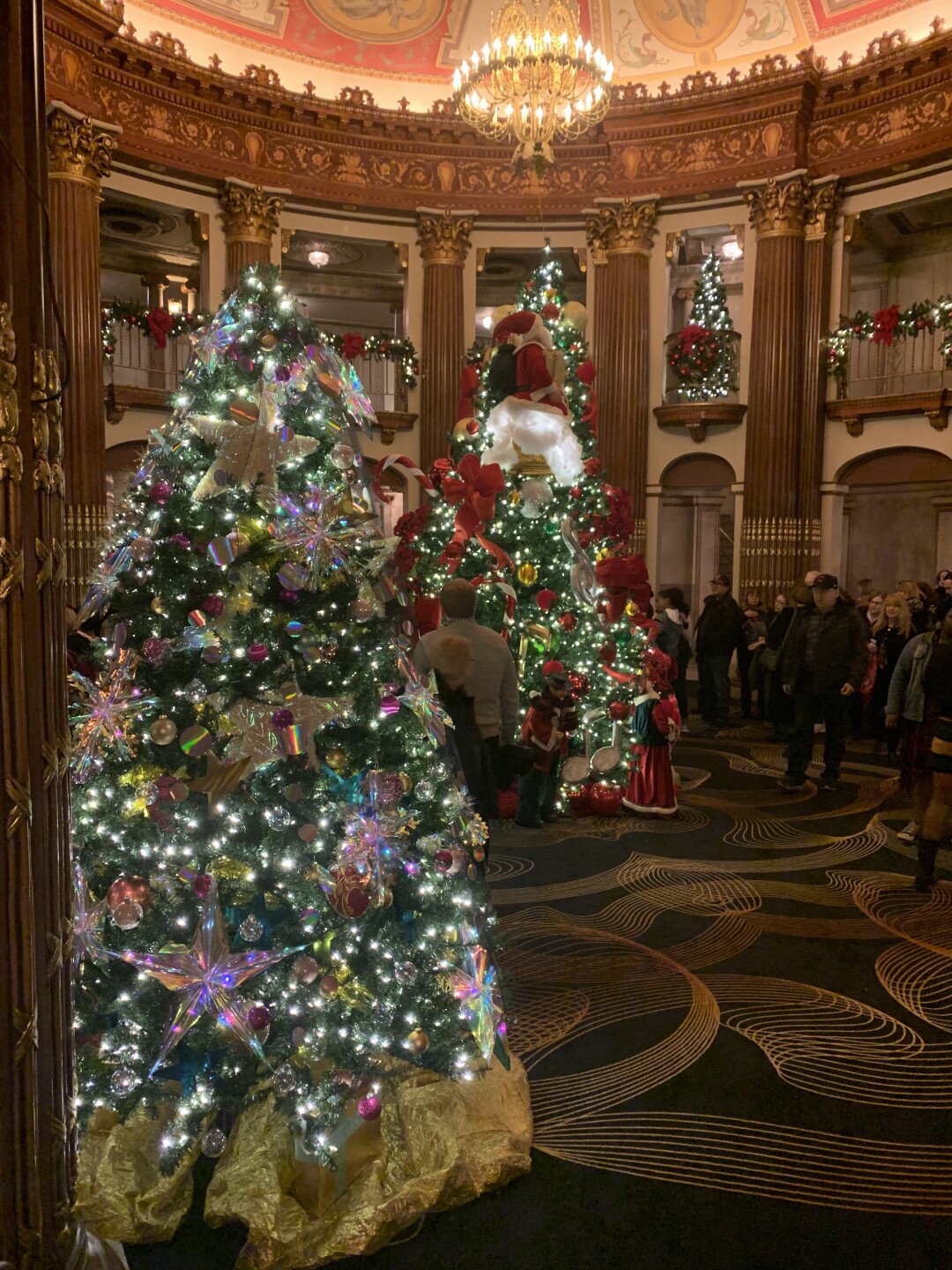 Inside the The Reinberger Rotunda at The Allen Theatre.