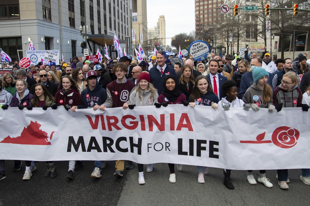 Virginia Anti Abortion Protest