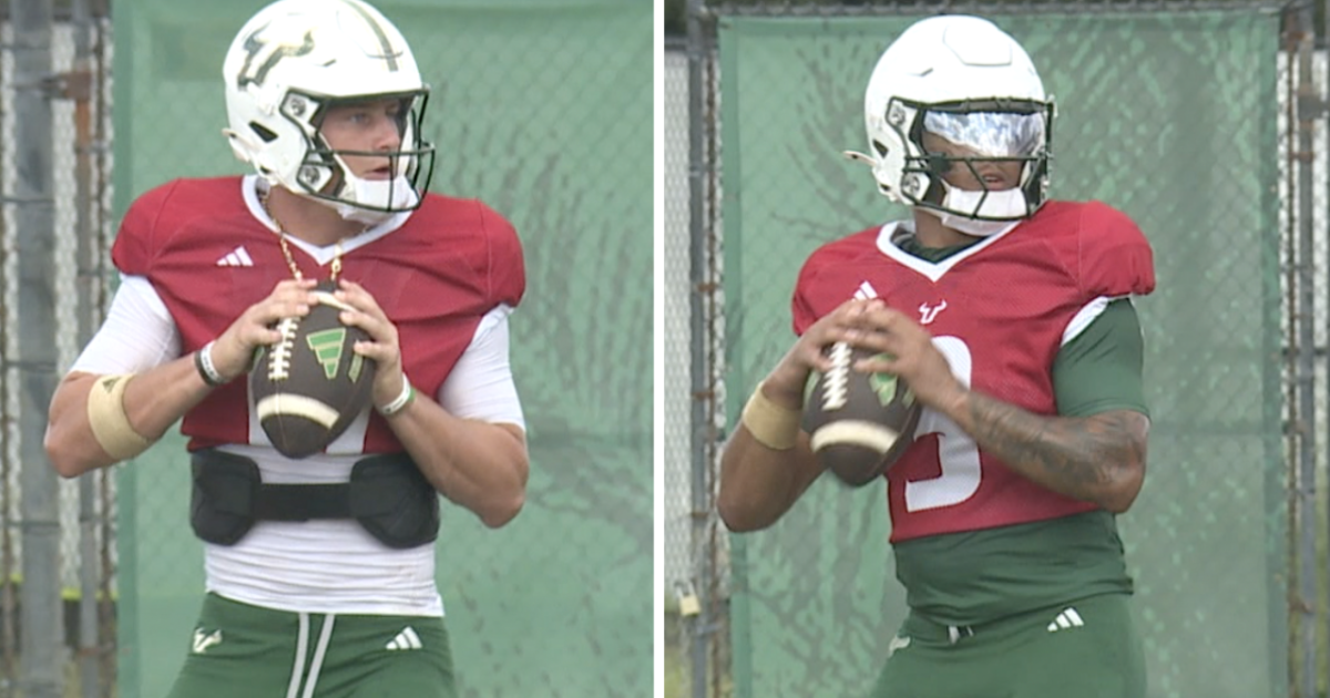 Battle of the Bulls: USF's top two quarterbacks compete for the starting spot