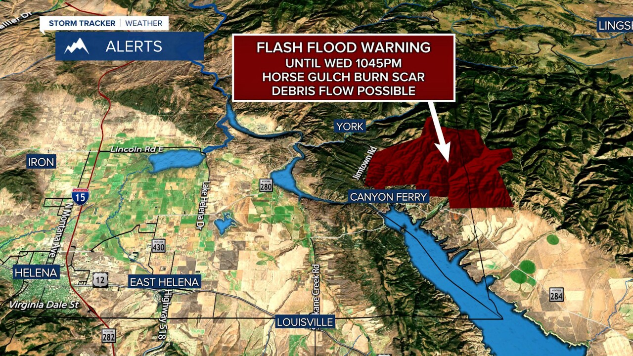 Flash flood alert