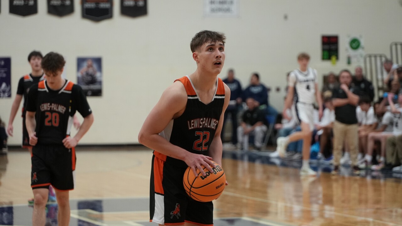 LEWIS PALMER BOYS BASKETBALL JONAS MILLER