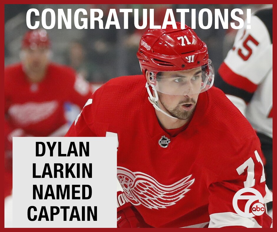 Detroit Red Wings: Dylan Larkin poised to be named next captain