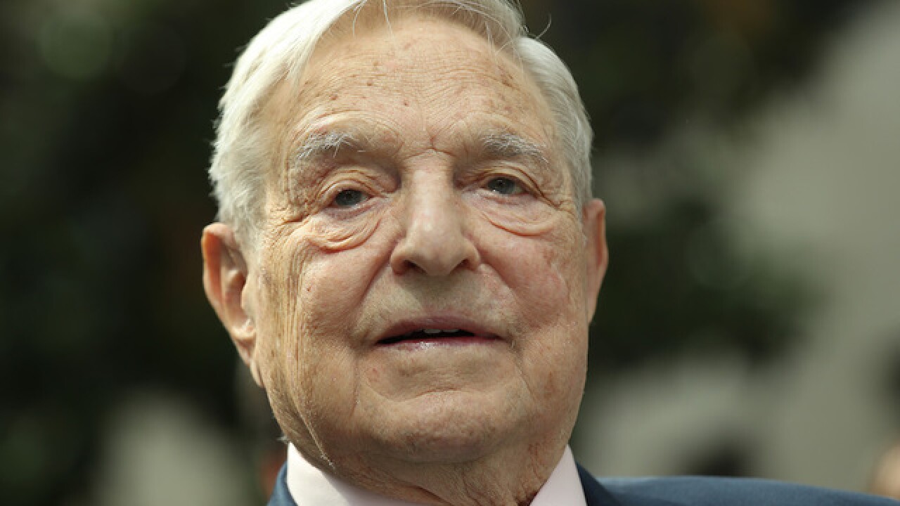 Explosive device found near home of billionaire investor George Soros