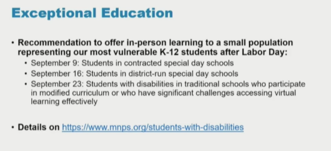 execptional education