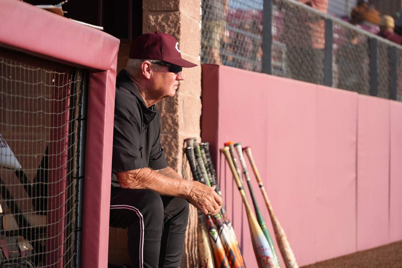 Calallen baseball head coach Steve Chapman