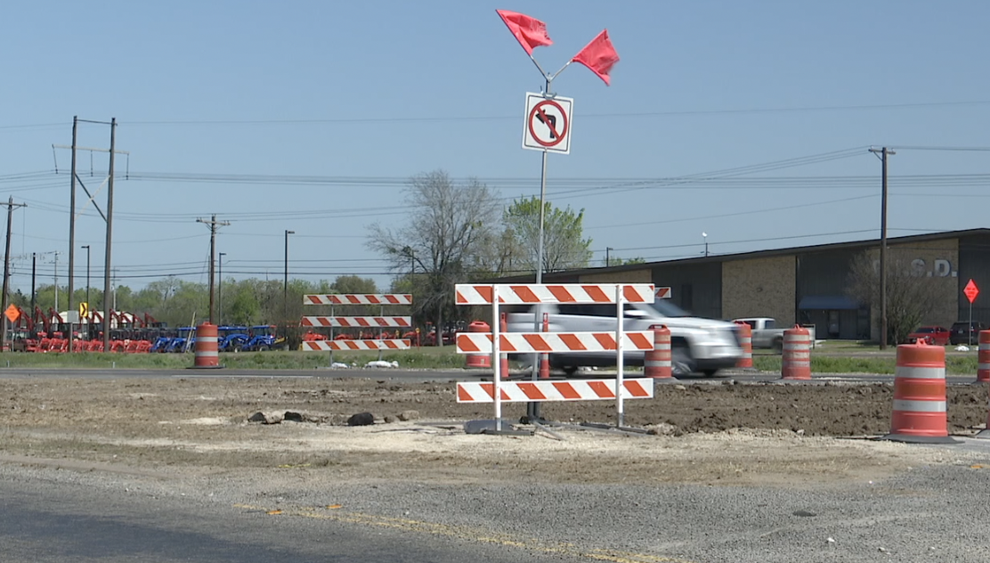 Bryan drivers dealing with longer delays after traffic changes on Tabor Road
