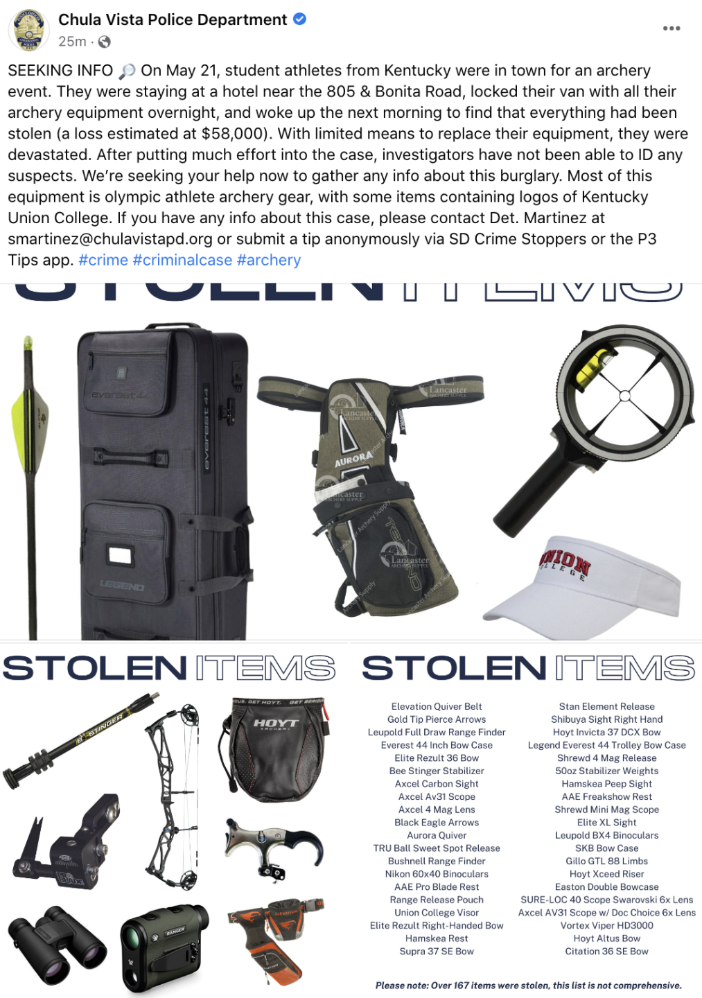 Stolen archery gear.png