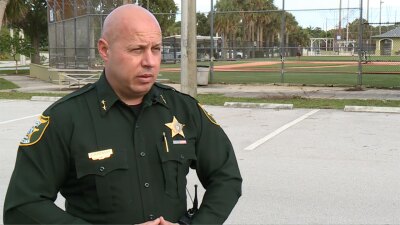 Martin County Chief Deputy John Budensiek speaks on June 14, 2024, about becoming the next sheriff of Martin County.