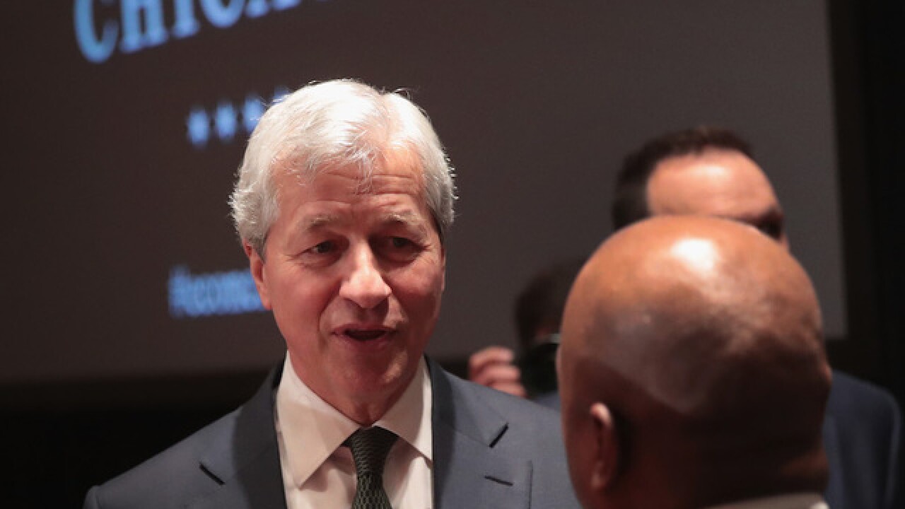 JPMorgan's Jamie Dimon gushes about tax cuts