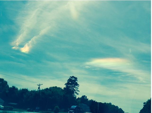 Photos: ‘Awesome rainbow clouds’ appear in the sky over Virginia