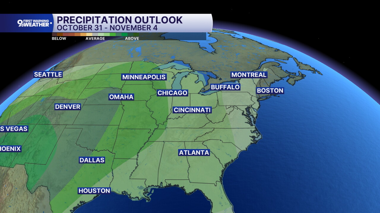 Precipitation outlook