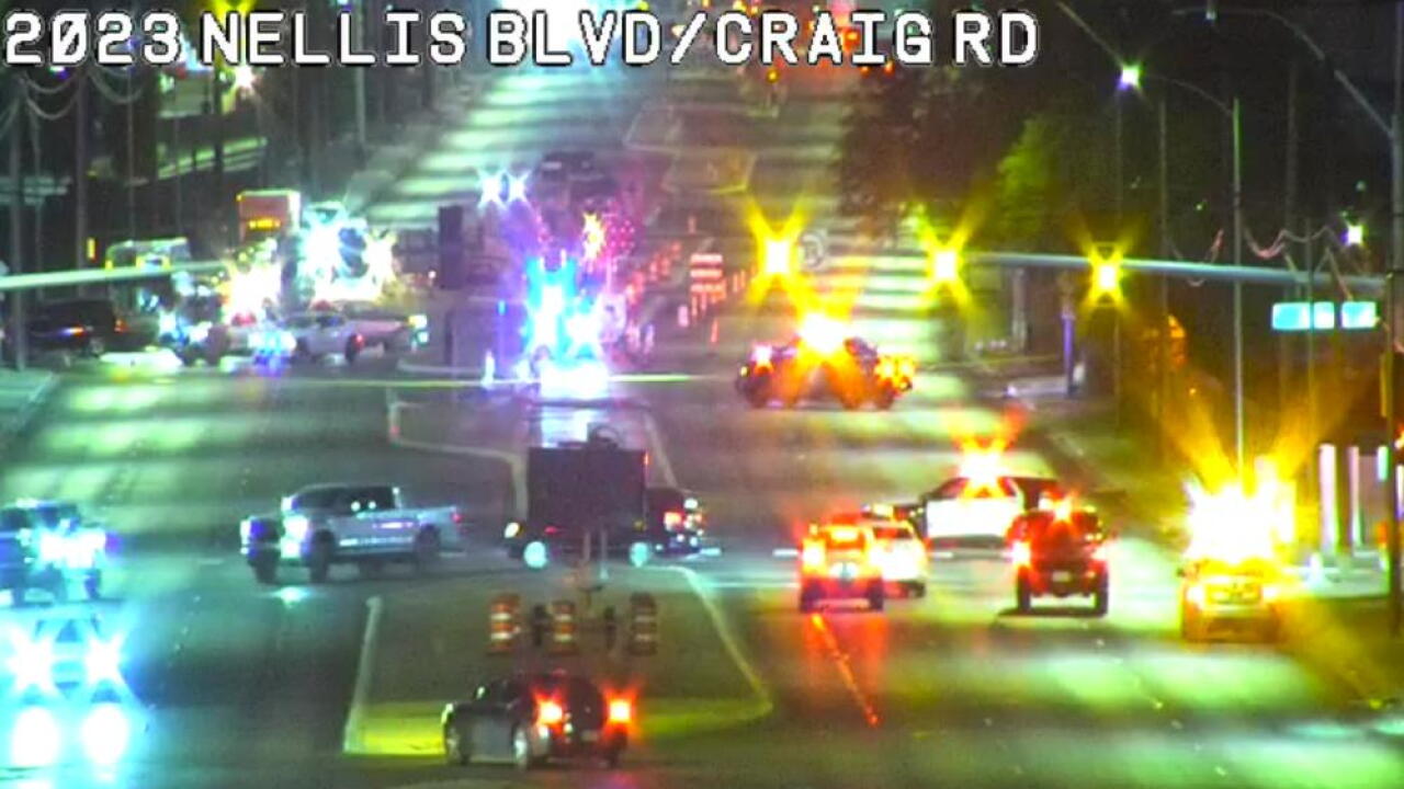 Pedestrian crash on Craig Road near Puebla Street