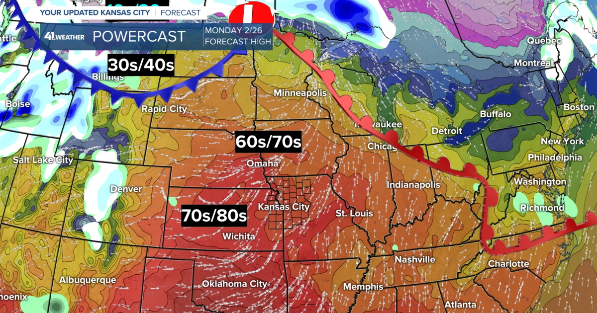 Weather Blog | Record warmth, then a winter blast