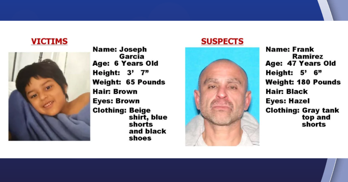Amber Alert: 6-year-old boy believed to have been taken by grandfather, last seen in Orange County