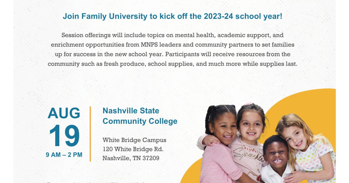 MNPS & Alignment Nashville host: Family University back to school summit - Vimarsana News