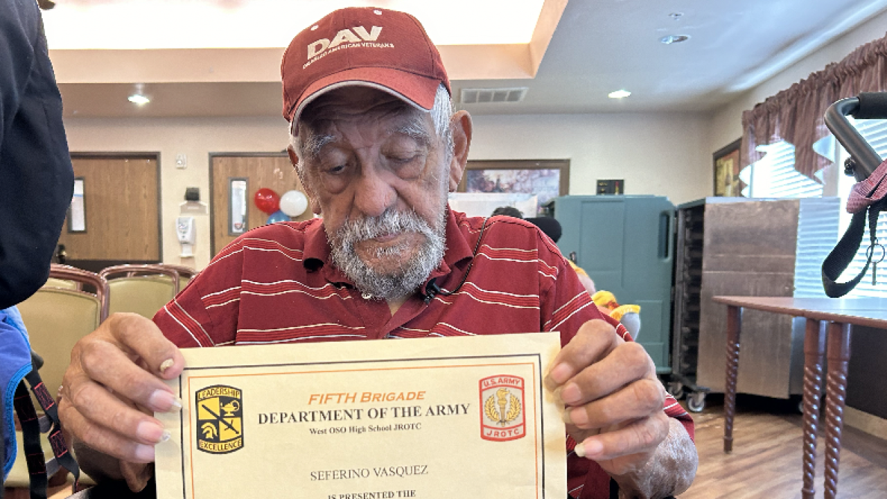 Windsor Nursing home Veteran Seferino Vasquez