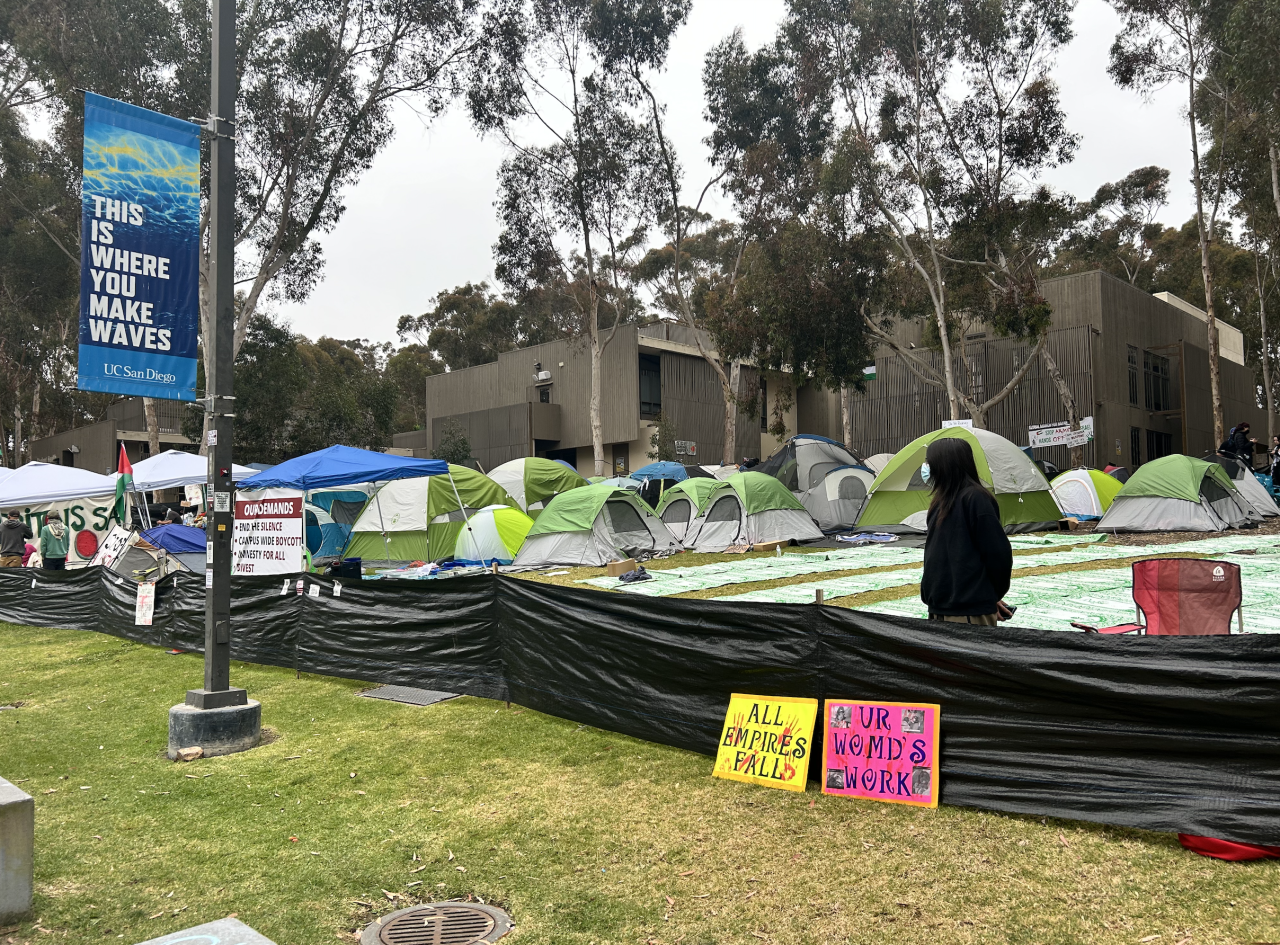 UCSD Gaza Solidarity Encampment