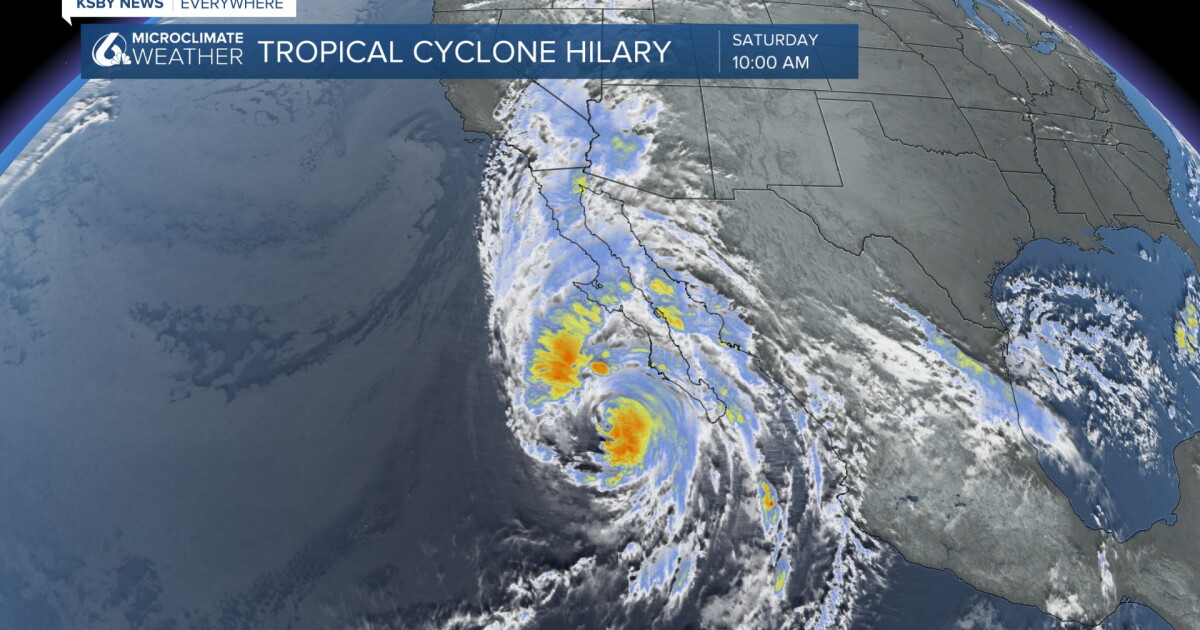 Picture perfect conditions linger ahead of Hurricane Hilary's landfall - Vimarsana News