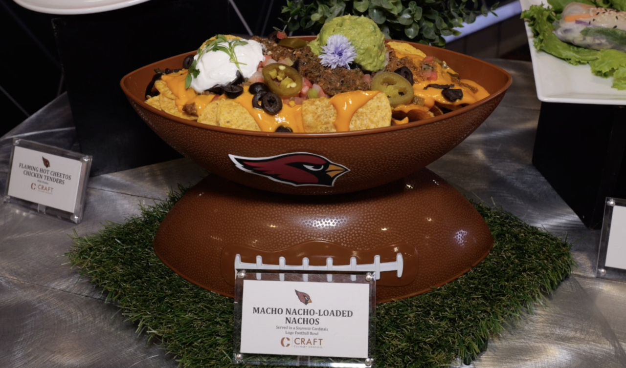 Macho Nacho-Loaded Nachos.