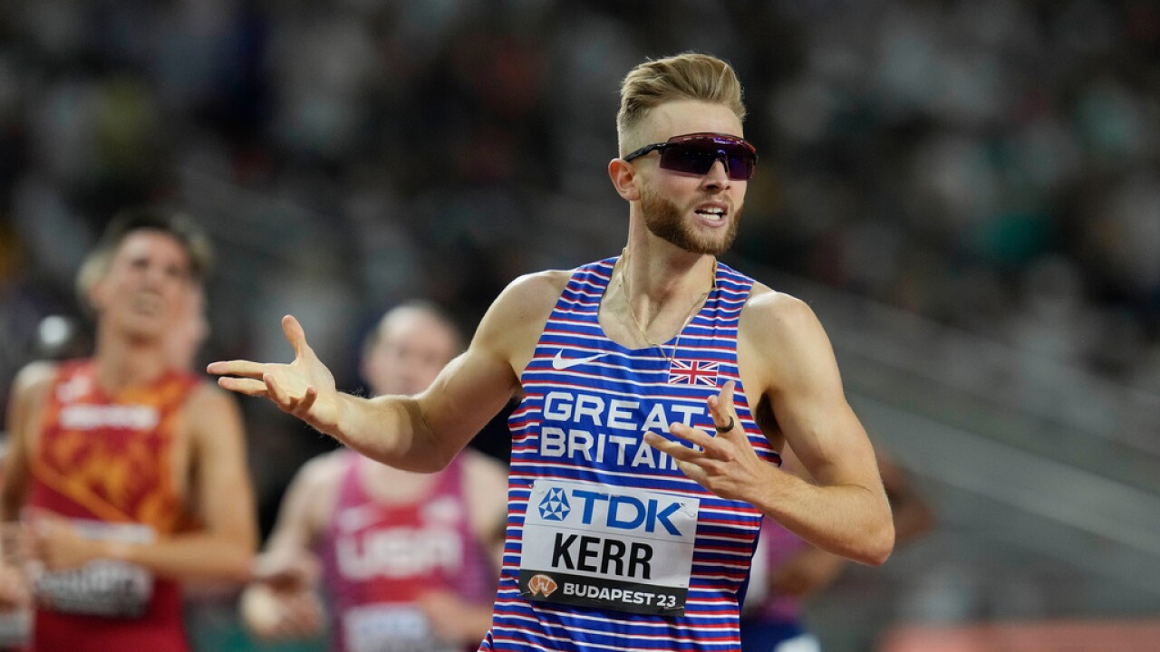 Athletics Mile Record Kerr