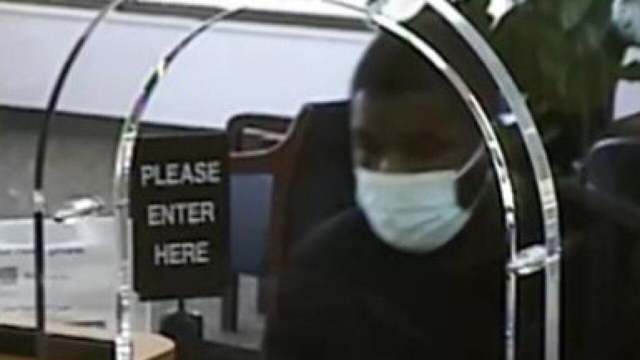 Escondido bank robber