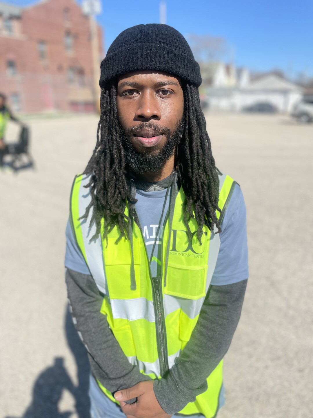  ‘J.R.’, a resident surveyor who grew up in the Amani neighborhood