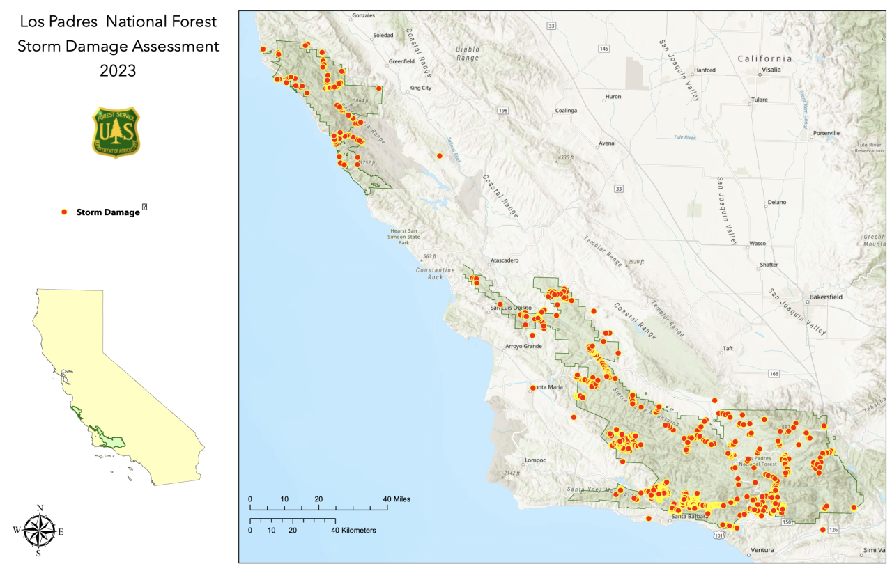 Storm Damage Map