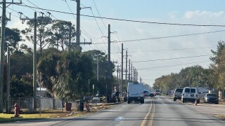 Crime scene Oleander Ave. 