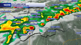 Wednesday evening storms