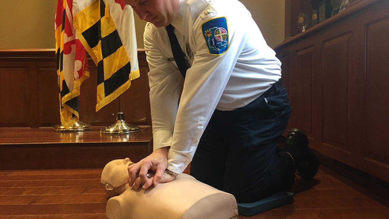 Housing inspect gives man CPR, saves life