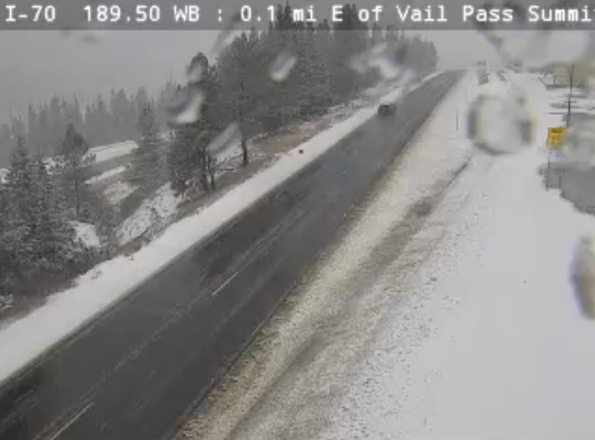 Vail Pass closure_Oct 26 2021