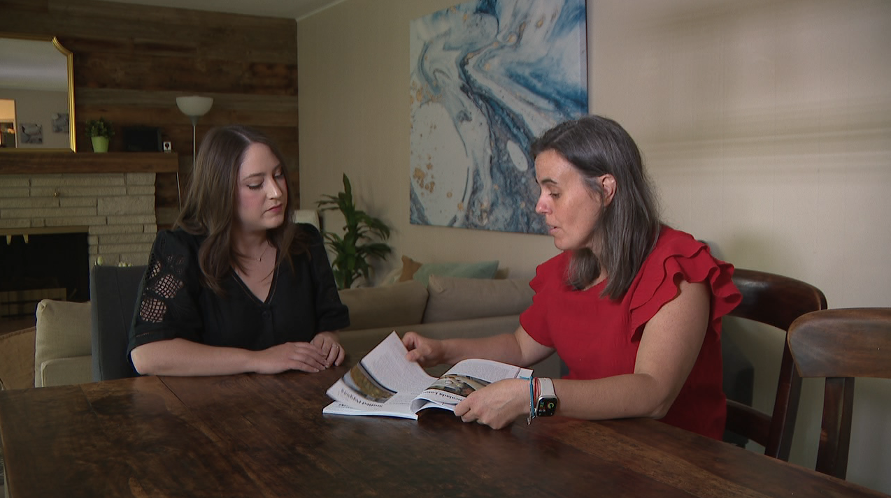 Julia Roncoroni shows Cocina Libre cookbook