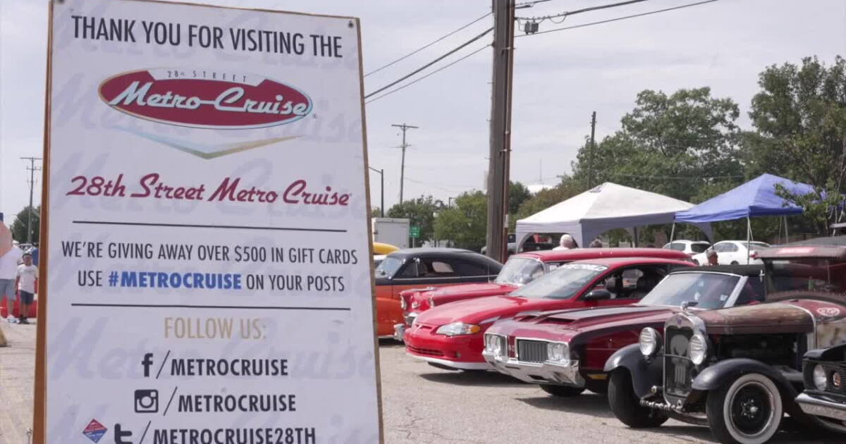 28th Street Metro Cruise returns to Wyoming with thousands of classic cars, food trucks, and more