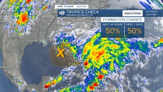 Low still producing rain across the Big Bend Thursday