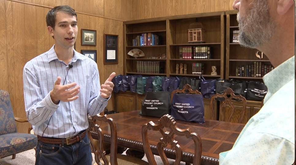 Pastor Matt Cecil, First United Methodist Church