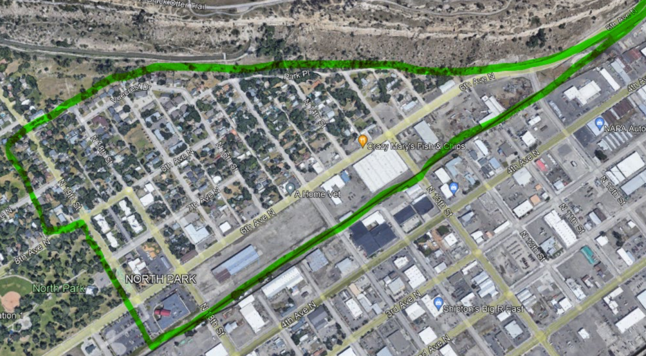 Perimeter map