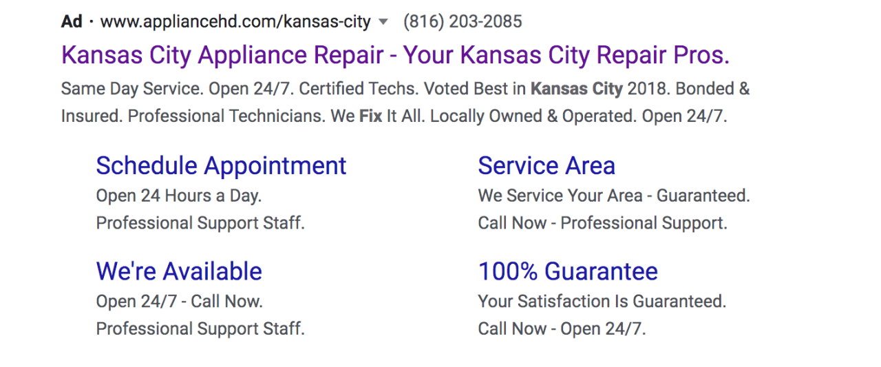 appliance hd- kansas city