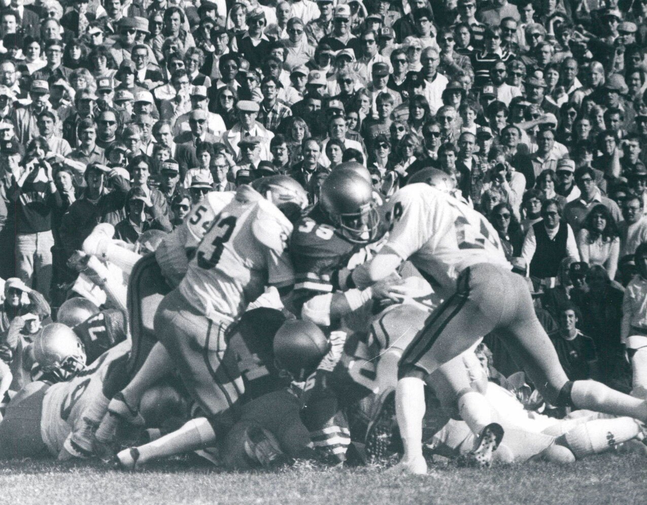 Florida State Seminoles defense stuffs Notre Dame Fighting Irish in 1981