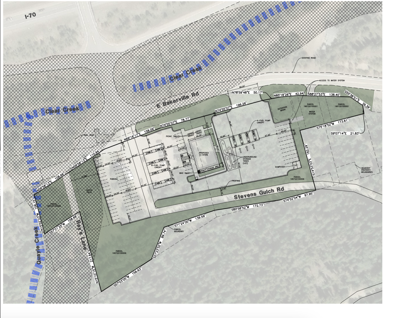 Proposed truck stop near 14ers