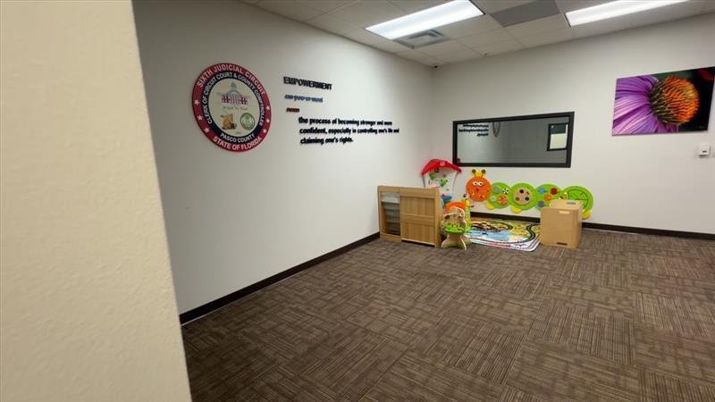 Empowerment Room at the West Pasco Judicial Center