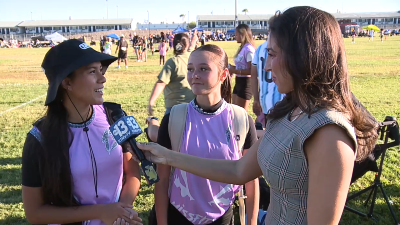 Girls flag football growth takes center stage at Las Vegas international tournament