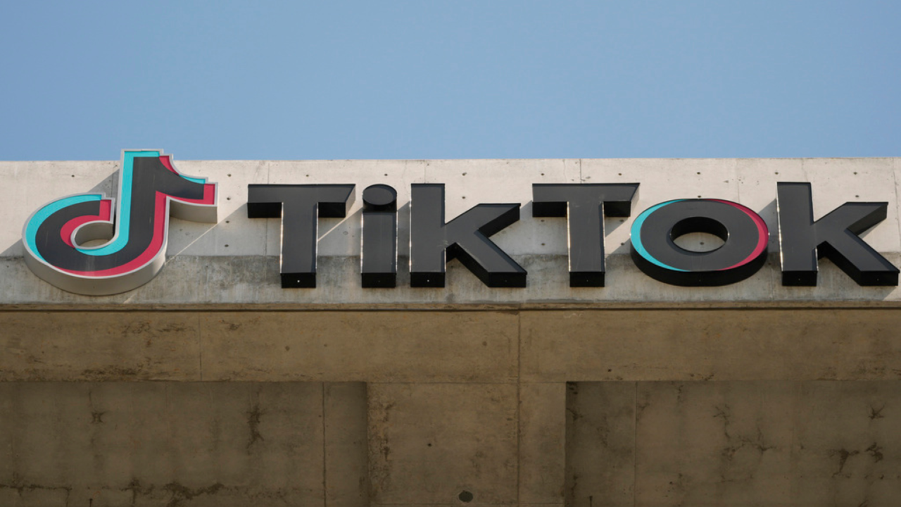 TikTok sign