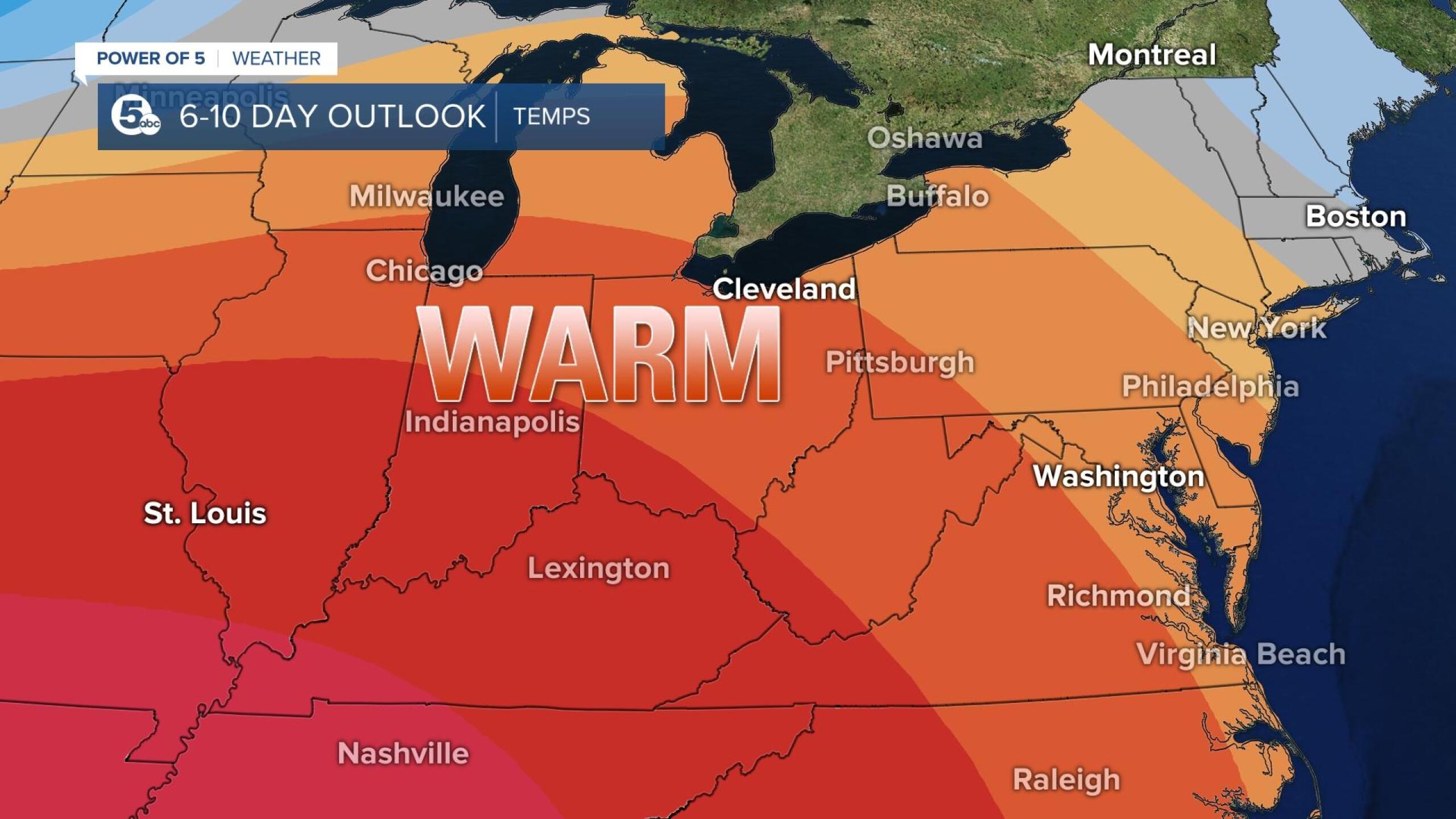 Sneak Peek at the forecast for Christmas Week